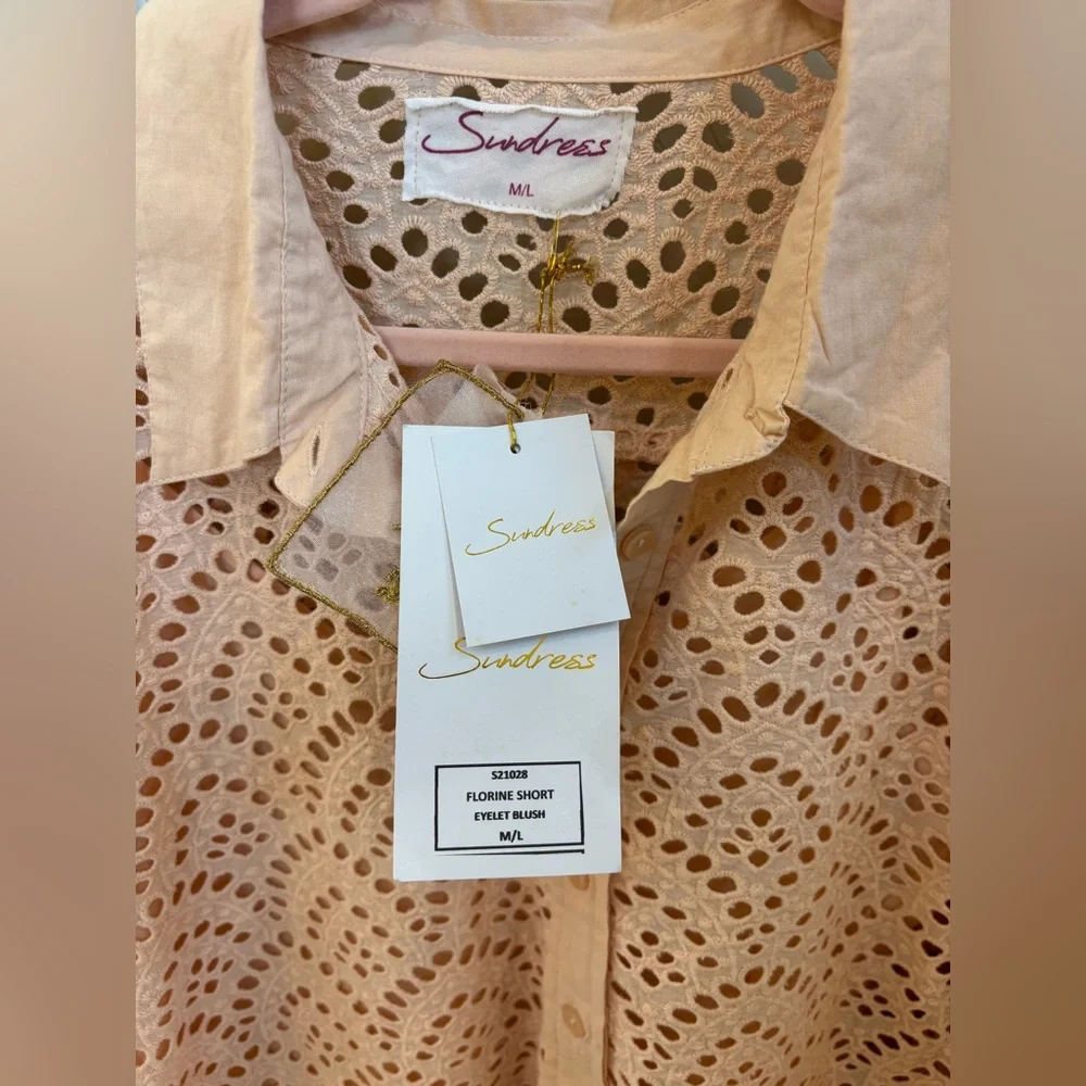 Sundress Lace Shirt Dress - Picture 9 of 11